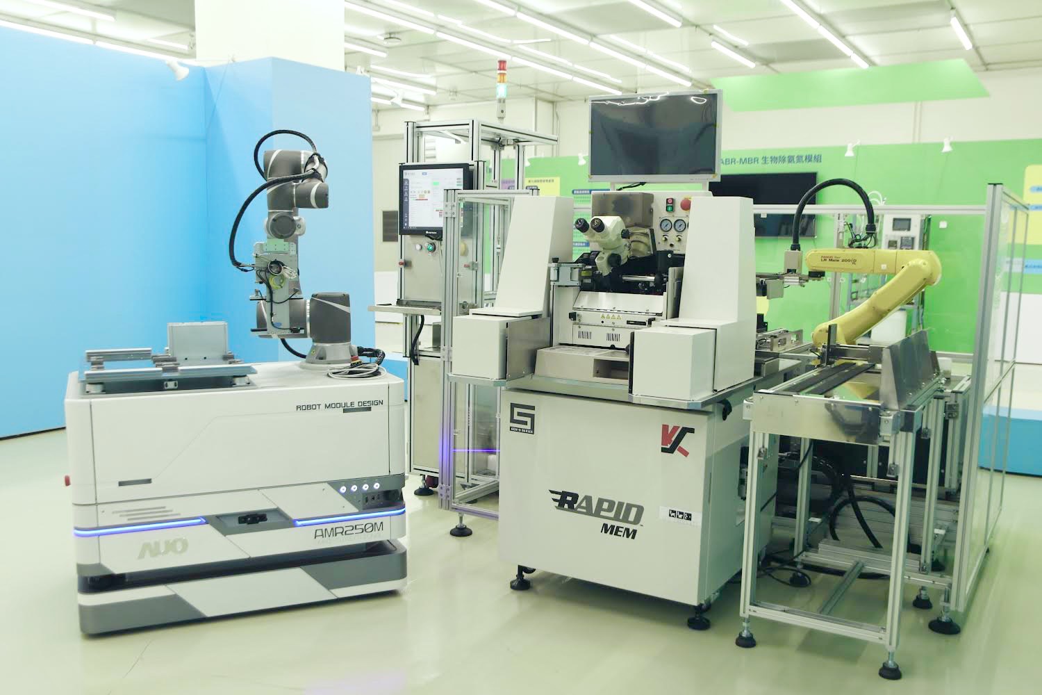 友達數位攜手半導體設備大廠K&S及夥伴樂宇精密，針對半導體封裝場域痛點，提供iAMHS一站式解決方案，創造產能提升至少10%的效益