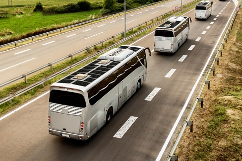 曲面牆、交通工具